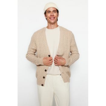 Cardigan din tricot cu nasturi