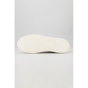 Pantofi sport de piele si piele intoarsa