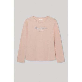 Bluza cu logo stralucitor Hana