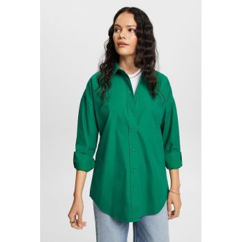 Camasa relaxed fit din poplin