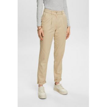 Pantaloni chino conici din amestec de lyocell