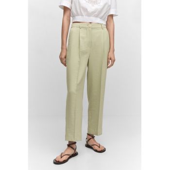 Pantaloni drepti cu pensa Bruno