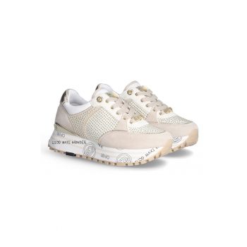 Pantofi sport de piele intoarsa cu strasuri