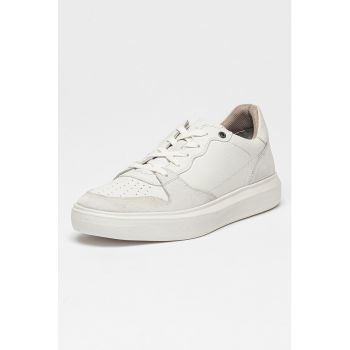 Pantofi sport de piele si piele intoarsa Deiven