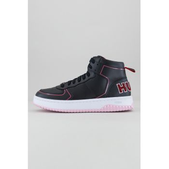 Pantofi sport high-top de piele ecologica Kilian