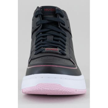Pantofi sport high-top de piele ecologica Kilian