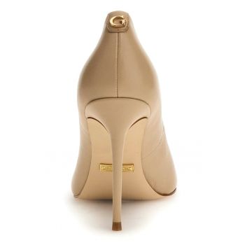 Pantofi stiletto de piele