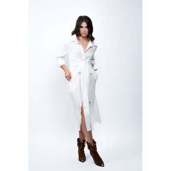 Rochie-camasa cu model petrecut