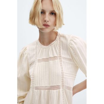 Rochie evazata cu perforatii Catalina