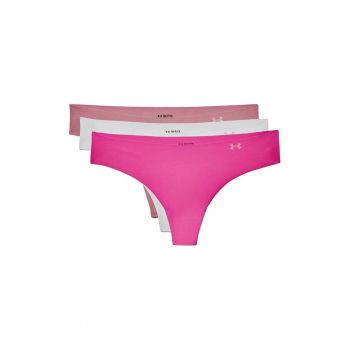 Set de chiloti tanga pentru fitness Pure Stretch - 3 perechi