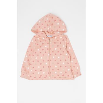 Set de hanorac - bluza si pantaloni cu imprimeu - 3 piese