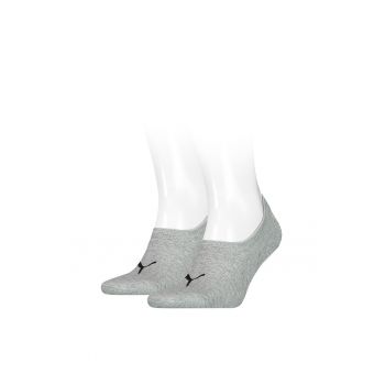 Set de sosete foarte scurte unisex cu logo - 2 perechi