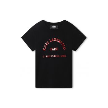 Tricou cu logo metalizat