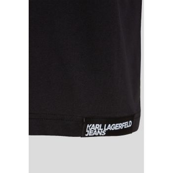 Tricou din bumbac organic cu imprimeu logo