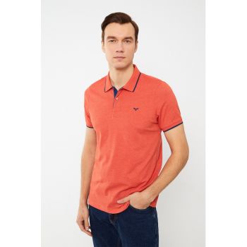 Tricou polo din material pique