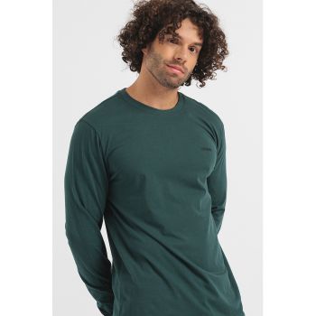 Bluza din bumbac cu decolteu rotund Derol