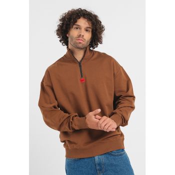 Bluza sport cu fenta cu fermoar Durty
