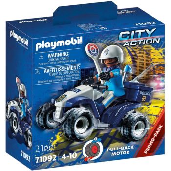 Jucarie 71092 Police Speed Quad Construction Toy