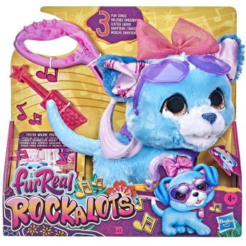 Jucarie FurReal Rockalots, cuddly toy (blue/white)