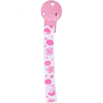 Lant Cu Clips Pentru Suzeta 0 luni+ Pink