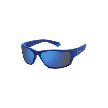 Ochelari de soare wrap cu lentile oglinda