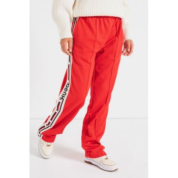 Pantaloni sport cu slituri cu capse Naluise