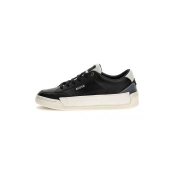 Pantofi sport de piele cu model colorblock