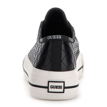 Pantofi sport de piele ecologica cu garnituri cusute
