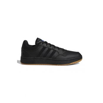 Pantofi sport unisex de piele ecologica Hoops 3.0