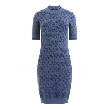 Rochie bodycon cu imprimeu logo Lise