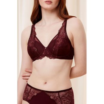 Sutien cu insertii din dantela Wild Peony Florale