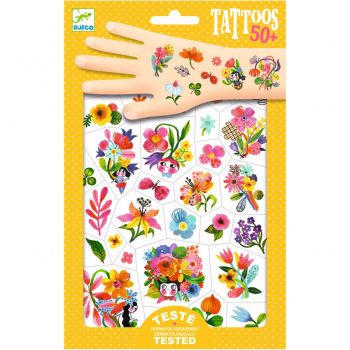 Tatuaje Temporare Copii Flori colorate