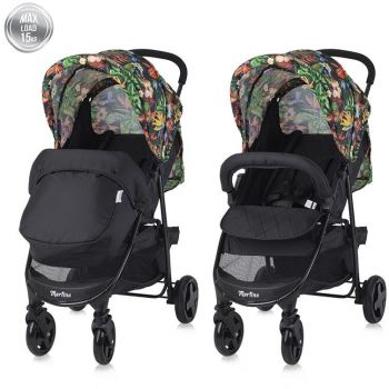 Carucior Sport Martina cu Husa de Picioare Tropical Flowers