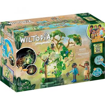 Jucarie 71009 Wiltopia Night Light Rain Forest Construction Toy