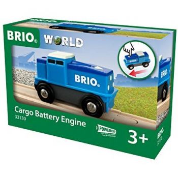 Jucarie Blue Battery Freight Locomotive