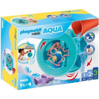 Jucarie Water whirl wheel with baby shark, Figure Toy 70636