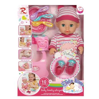 Bebelus de jucarie interactiv Tutu Love cu accesorii