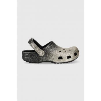 Crocs papuci Classic Ombre Glitter Clog femei,