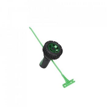 Jucarie Fly Wheels 1 Tyre + Ejector Street Wicked Rival (Culoare produse: verde)