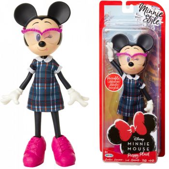 Papusa Disney - Minnie Mouse Preppy Plaid, 24 cm (TIP PRODUS: Jucarii) de firma originala