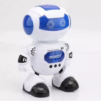 Robot interactiv Mr Robot, cu lumini si sunete (Abilitati dezvoltate: Creativitatea)