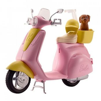 Scooter Barbie, cu animal de companie (TIP PRODUS: Jucarii)