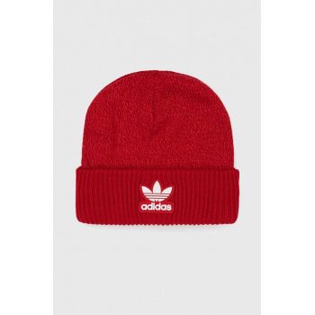 adidas Originals caciula culoarea rosu