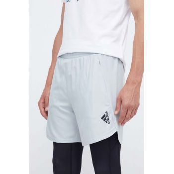 adidas Performance pantaloni scurți de antrenament Designed for Training culoarea verde