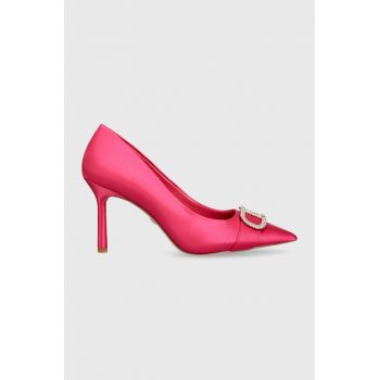 Aldo pantofi cu toc Cavetta culoarea roz, 13658222.CAVETTA de firma originali