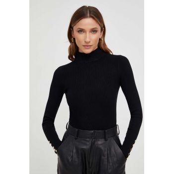 Answear Lab pulover X limited collection NO SHAME femei, culoarea negru, light, cu turtleneck