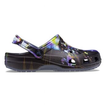 Saboti Crocs Classic Meta Scape Clog Albastru - Storm