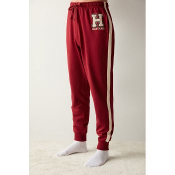 Pantaloni sport de casa cu buzunare laterale