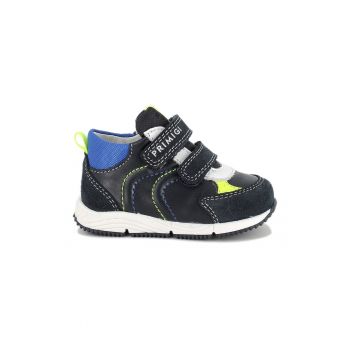 Pantofi sport cu model colorblock si inchidere velcro