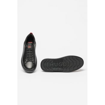 Pantofi sport de piele cu garnituri de piele intoarsa Blake